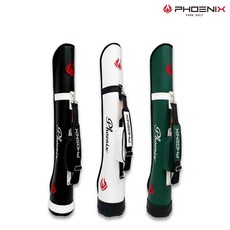 피닉스 파크골프채 전용 싱글가방(고급스탠드) / 싱글가방 / 고급 합성피혁, 흰색