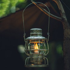 ThousWinds 캠핑 차박 빈티지 불멍 호롱불 등유 랜턴 조명 호야등 오일 실버 램프, 1개, ThousWinds 오일 램프 (실버)