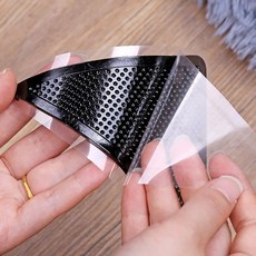 러그패드 러그미끄럼방지패드 미끄럼방지 패드 카펫 러그미끄럼방지 4p, 1세트, 블랙
