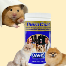 (소분) 미국산 성분 햄스터 털빠짐 고양이 강아지 털 영양제 데이비스 테라코트 소분, 피부/피모, 10g, 1개