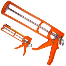 YsTools 실리콘건 실리콘총 국산 실란트 칼총 칼건 철물 설비, 실리콘건-고급형, 1개