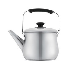 PN풍년 위더스 인덕션겸용 들통 주전자 3.0L, 은색, 1개, 3L