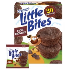 Entenmann's 리틀 바이트 머핀 5팩 Entenmann's Little Bites Muffins, 퍼지 브라우니 머핀, 276g