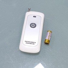 沅購 射頻無線遙控開關 適用110V/220V 433Hz 長距離燈具風扇遙控器, 對拷單按鍵,單點功能/按通電放開斷電