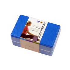 굿바디 프리미엄 EVA 요가블럭, 블루, 1개