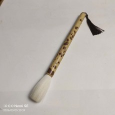 純羊毫長峰毛筆 梅鹿竹杆 出鋒6.5釐米, 1個, 參考詳情頁