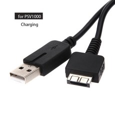 쿠쿠스토어 PSV1000 B 충전 케이블 소니 플레이스테이션 VITA 게임 공급 코드 연장, 1개, 기타