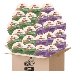 동원 양반 100밥 현미밥 130g 12P + 흑미밥 130g 12개P
