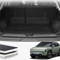 YJY몰 EV3 호환 트렁크매트 풀커버 견고한 내구성 생활방수 차량용품 자동차DIY, 카본 패턴 5EA, 스피커 유