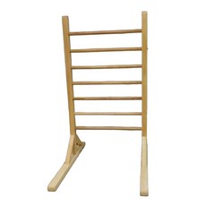 스탠드 사다리 스트레칭 계단 원목 다리지지대 프레임, 1개, 100cm 원목 사다리