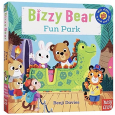 Bizzy Bear Fun Park 兒童互動趣味公園英語學習書, nosy crow