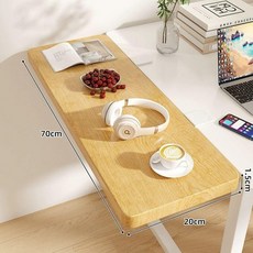 식탁 확장 보드 폴딩 상판 연장 접이식 보조 선반 40, 1개, 내추럴우드보드 70x20x1.5 화이트