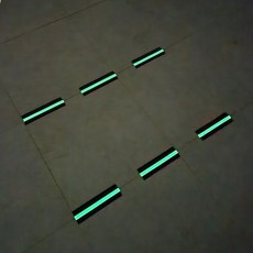 5mmx5M 미끄럼방지 야광 논슬립 테이프 스티커 93767PC 1(PC), 색상