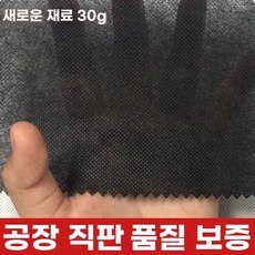 방수 내마모성 접착형 블랙 소파부직포 가구교체, 1개, B. 검정색 30g 폭 .6m x 길이 m