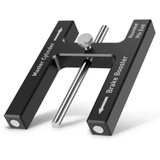 브레이크 부스터 푸시로드 조정 도구 실린더 길이 게이지 페달 가능한 제동 거리용, black, 01 검정색, 없음