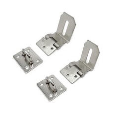 아이베란다 ㄱ자 걸고리 스텐 장금장치, 2개, 72mm