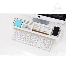 에스웍 책상 수납 트레이 문구수납트레이, 민트