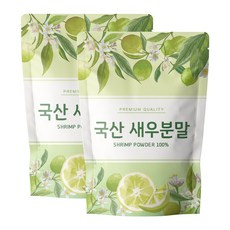 닥터릴리 새우 분말 가루 국산, 2개, 500g
