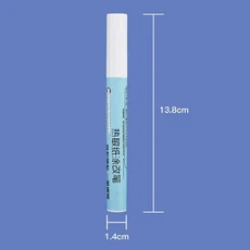 익스프레스 단일 코팅 펜 개인 정보 빠른 건조 지우개 쓰기 감열지, 1개