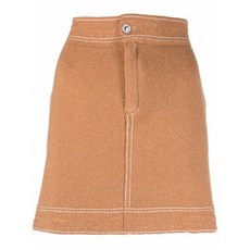 배리 캐시미어 혼방 미드라이즈 스커트