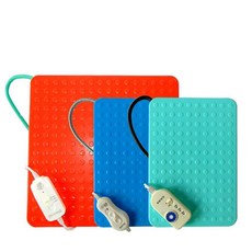 강아지 온열 매트 전기 장판 겨울 패드 반려견 야외, 1개, 스몰 레드 35x24cm (3단온도조절), 상세페이지 참고