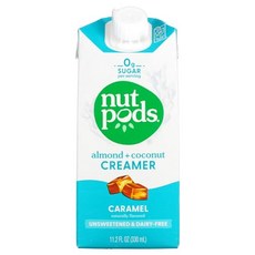 Nutpods Creamer Unsweet Caramel 11.2 FO, 1개, 1개입, 330ml