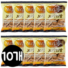 맥보리건빵 x/보리건빵/군대건빵/옛날과자, 10개, 85g