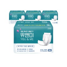 유앤미 성인용 속기저귀 라운드플러스, FREE(onesize), 4개, 30개입