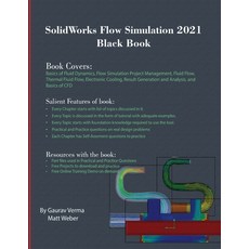 SolidWorks Flow Simulation 2021 Black Book Paperback, Cadcamcae Works, English, 9781774590072