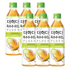 옥수수 수염차 플러스 x6펫/페트음료/페트병/페트음료수/곡물차/곡물음료/차음료/세트/사무실, 500ml, 1개