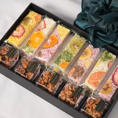 수제 전통간식 [과일강정 + 호두정과] 담헌 명품4호 혼합형 세트 - 상견례 명절 부모님 답례품 등 선물세트, 1세트, 200g