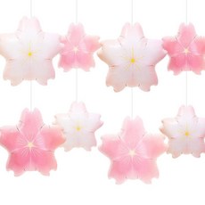 봄 벚꽃 풍선 5개 1세트, 1개, (봄 벚꽃 꾸미기 풍선 5개)