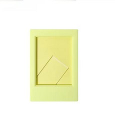 사진 미니 프레임 보호 커버 폴라로이드 필름용 필름 홀더, 1개, 4. Yellow