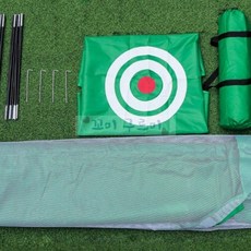 꼬미구르미 실내외 골프연습네트 3m 그린, 1개, 그린 외