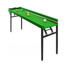 가정용 미니 포켓볼 당구대 미니포켓볼 게임 테이블 스포츠 실내 다이 펜션 접이식, 1세트, 1.5m 3구(별도상판)