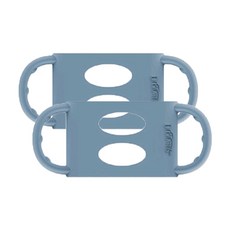 닥터브라운 실리콘 젖병손잡이 젖병 핸들 (와이드형) 색상 택1, 2개, 파스텔 블루