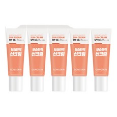 공스킨 보습탄력 선크림 SPF50+ PA++++ 5개, 10ml