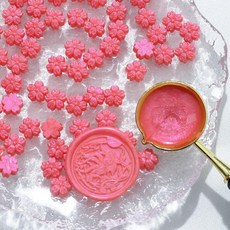 개가방 꽃 모양 씰링 왁스 비즈 카드 봉투 결혼식 초대장 선물 포장 장식에 적합, 1개, 11. A10