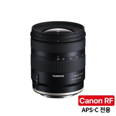 [보증기간 연장 이벤트] 탐론 11-20mm F/2.8 Di III-A RXD B060 캐논 RF마운트(APS-C)/크롭) 렌즈, 단일품목