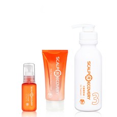 髮基因 強效髮質修護組 (冰鎮護理素500ml*1 + 抗熱修護霜100ml*1 + 晶萃凝露60ml*1) scalprecovery官方直送, 1組