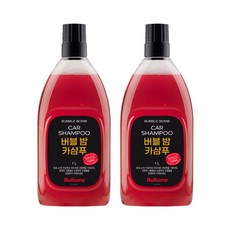 불스원 버블 밤 카샴푸-1L 2개 카샴푸 세차용품, 1L