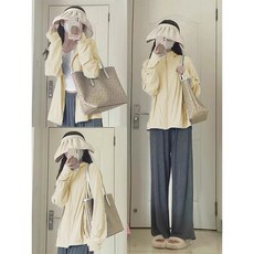 冰絲防曬衣女款 防紫外線透氣外套 長袖連帽薄款空調衫 夏季防曬必備