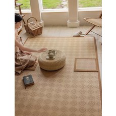 다다미매트 일본대나무 돗자리 거실 대나무 장판, 심동일여름-03