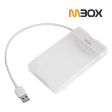 (서진네트웍스) 외장케이스 MBOX HS-2500N (2.5외장케이스/USB3.0) (하드미포함/반투명), 1, 771871, 1개