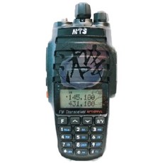 MTS RPT 10WVU 雙頻雙顯示無線電對講機 10瓦大功率 3600MAH 高容量電池 贈好禮8選1, 1個