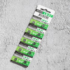 Maxell LR41 鹼性鈕扣型電池 適用於計算機手錶玩具, 1個