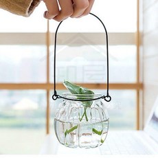 鐵藝花架水培吊瓶支架, 南瓜瓶1個（不帶支架）, 1個