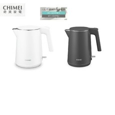 奇美 CHIMEI KT-10YPW1 KT-10YPB2 1公升 不鏽鋼防燙快煮壺 白色 黑色, 白色(新款上市KT-10YPW1)