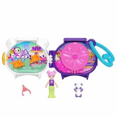 Polly POCKET 포켓 Cuddly Toys 컴팩트 플레이 세트 GYV99 판다 HRD38 254418, Polly POCKET 포켓 Cuddly Toys 컴팩
