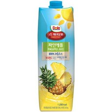 Dole 스위티오 파인애플, 1L, 48개